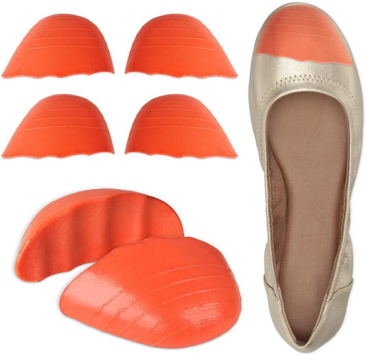 Dr. Scholl's Shoe Filler Inserts - Toe Cushions Make Shoes Fit, Half-Sizes Adjust Too Big for High Heels, V1188-CYX-LHJ-426