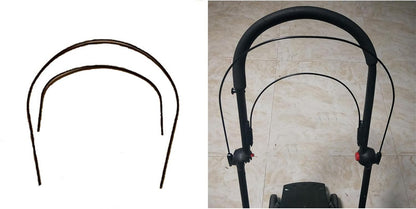 Iron Frame for Babyzen Yoyo Yoya Stroller - Sun Canopy Support Bracket, Pram Top Stent Replacement V1188-CYX-LHJ-747