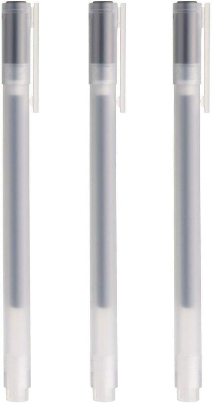 Gel Ink Ball Point Pen, Black, 0.38mm, Pack of 3 (Japan Import) Black V1188-CYX-LHJ-940
