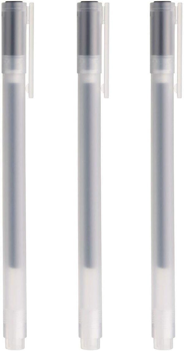 Gel Ink Ball Point Pen, Black, 0.38mm, Pack of 3 (Japan Import) Black V1188-CYX-LHJ-940