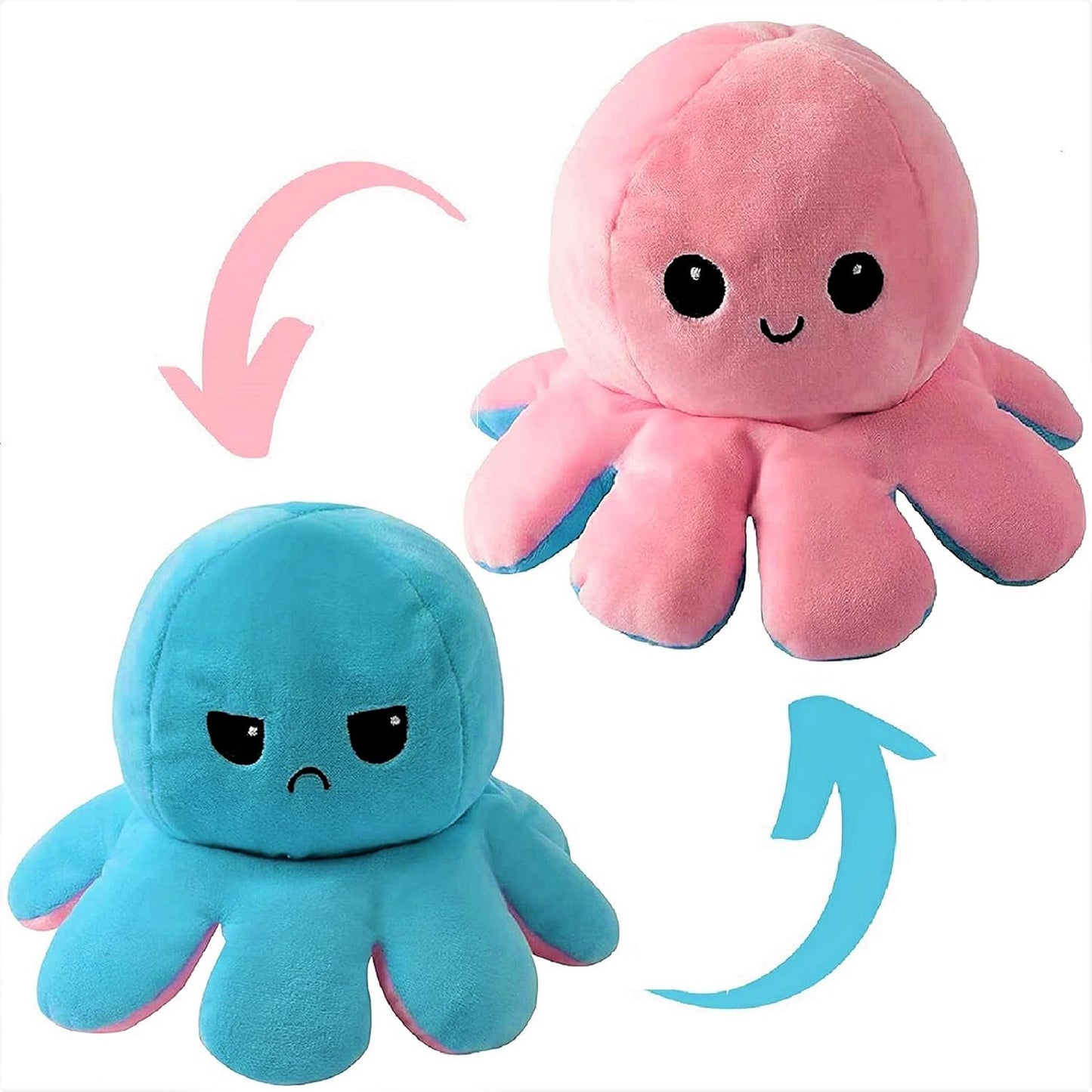 Reversible Octopus Plush Toy V1188-HN5-361-1