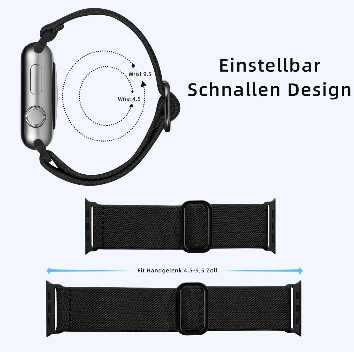 Compatible with Apple Watch Bands 4-Pack 38mm 40mm 41mm Wristband V1188-HN5-445-1