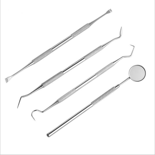 Dentist Stainless Steel Tartar Remover Set of 4 V1188-HN5-60-1