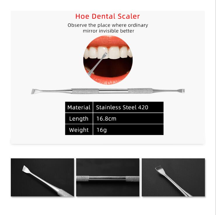 Dentist Stainless Steel Tartar Remover Set of 4 V1188-HN5-60-1