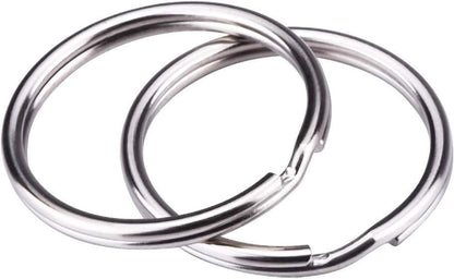100 pcs 25 mm round key rings V1188-HN5-625-1