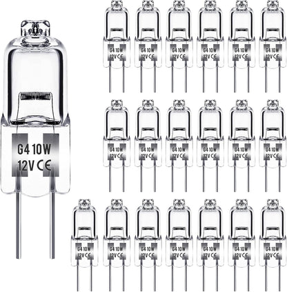 G4 halogen lamps 10W 12V - Warm white - 20-pack 10W 20pcs 10W V1188-HN5-71-2