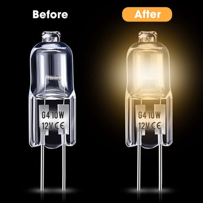 G4 halogen lamps 10W 12V - Warm white - 20-pack 10W 20pcs 10W V1188-HN5-71-2