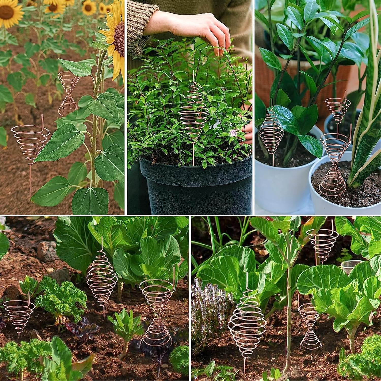 Pure Copper Wire 20m for Gardening Air Plant Stands Vegetable Growing V1188-JAR108-05802-1
