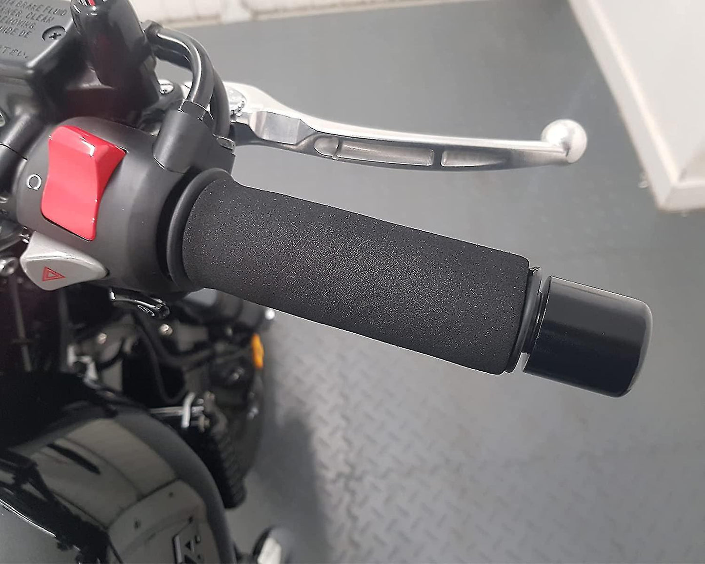 2-pack motorcycle anti-vibration handle covers Inner diameter: 31mm (applicable range: 3.17-3.68 cm) Comfort V1188-JAR108-07863