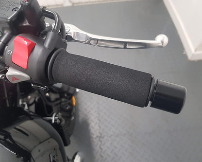 2-pack motorcycle anti-vibration handle covers Inner diameter: 31mm (applicable range: 3.17-3.68 cm) Comfort V1188-JAR108-07863