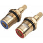 Compatible with 1/2 Ceramic Faucet Insert, Hot and Cold Ceramic Faucet V1188-JAR108-09774-1