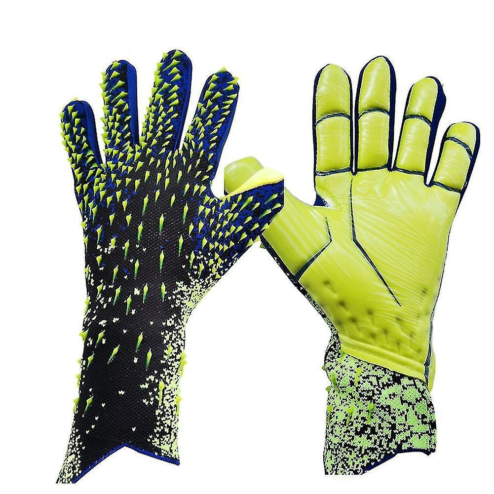 Football Goalkeeper Gloves for Kids Durable Green Size 6 V1188-JAR108-26371-2