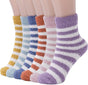 Warm Soft Socks for Women 6 Pairs Microfiber Winter Sleep Socks Size 36-40 V1188-JAR108-36773-1
