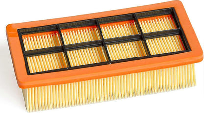 Compatible with Karcher AD 3200 AD 3 Premium AD 4 Premium Vacuum 3-Pack Flat Pleated Filters 6.415-953.0 V1188-JAR108-40791-1