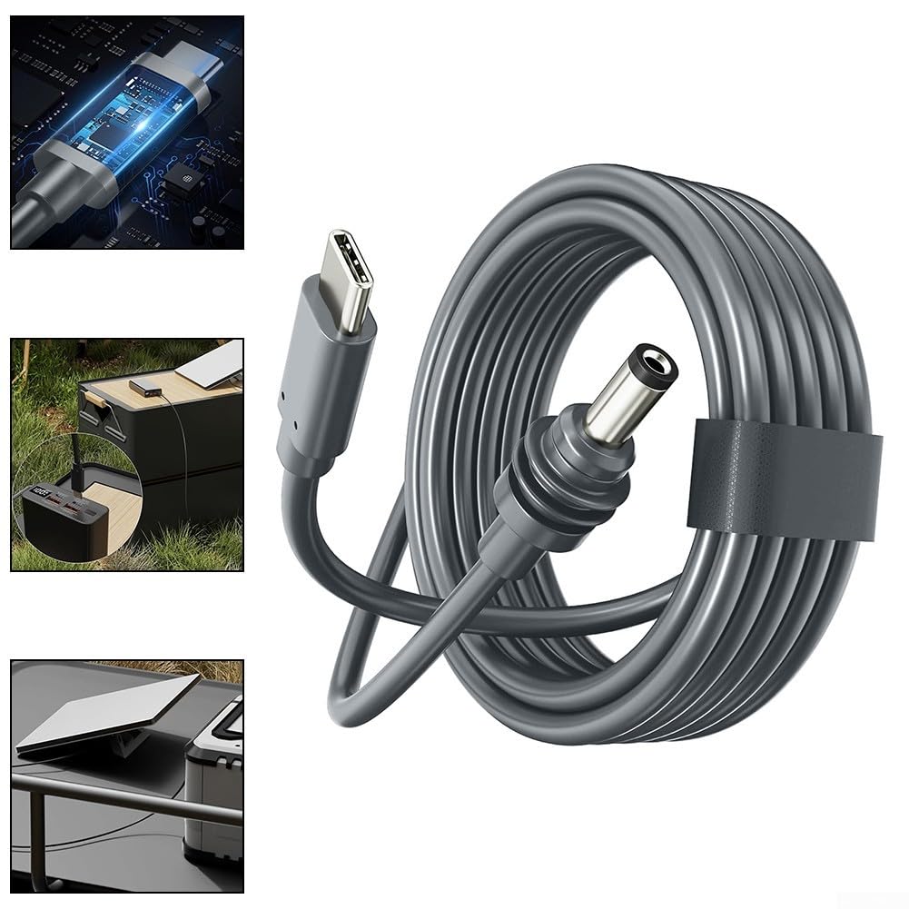 Starlink Mini Power Cable Waterproof DC Male to USB-C 2M V1188-JAR60-01091-3