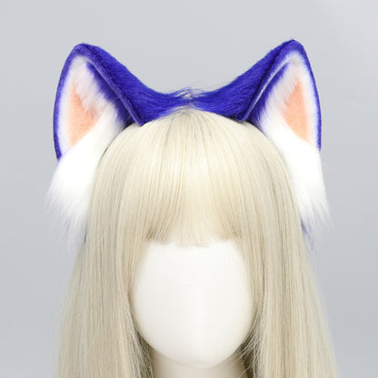 Comic show stage performance cosplay props blue Sonic the Hedgehog ears headband V1188-JAR60-10833-1