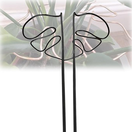 Monstera-shaped plant support, reusable sturdy alloy plant support, plant support for indoor and outdoor V1188-JAR60-12820-1