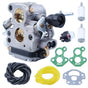 Compatible with Throttle Hose Kit Compatible with Husqvarna 135 140 435 435E 440 440E Jonsered CS410 V1188-JAR60-16509-1