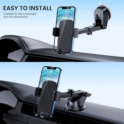 Universal Car Phone Holder with Military Suction Cup, 360 degrees Rotation, Dashboard Mount for GPS \u0026 V1188-MA05-12562
