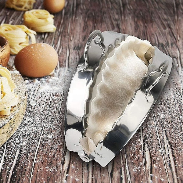 Large Empanada Machine, 6 Inch Stainless Steel Empanada Press, Pastry, Pocket Pie null none_max V1188-MA05-18491