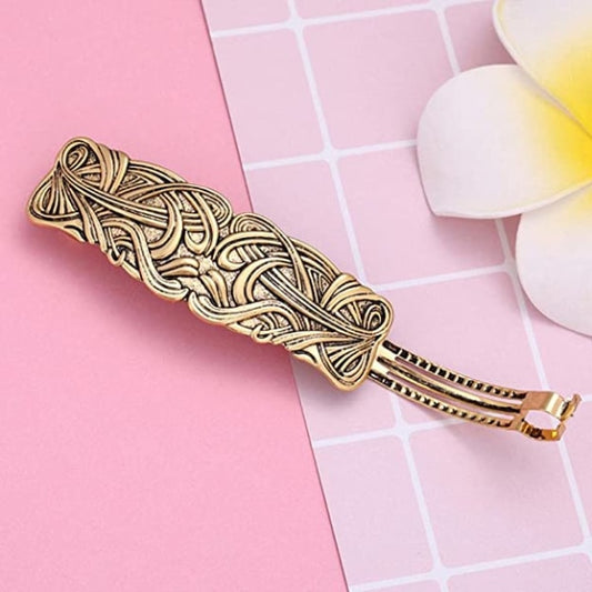 Vintage Celtic Hair Clip Medieval Viking Hair Accessories_max V1188-MA05-53813