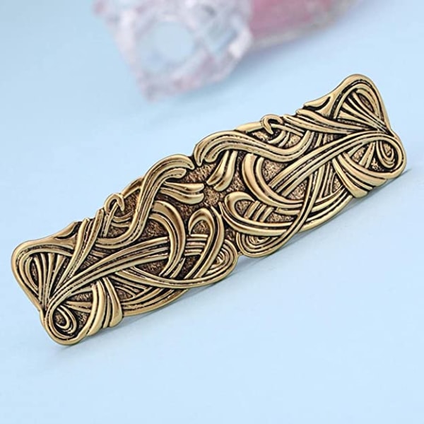 Vintage Celtic Hair Clip Medieval Viking Hair Accessories_max V1188-MA05-53813