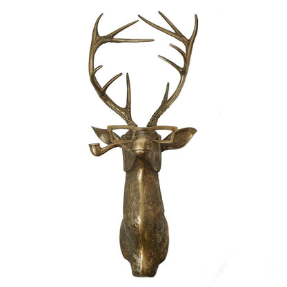Frankie Stag Animal Resin Hanging Ornament Wall Art Gift V1188-MA108-00311-1