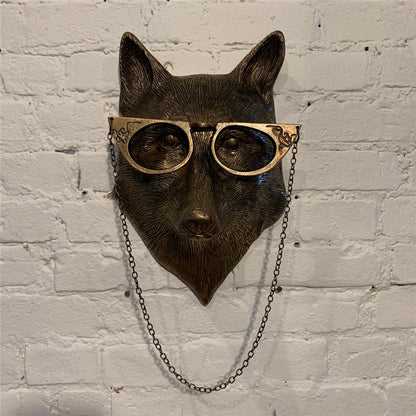 Frankie Stag Animal Resin Hanging Ornament Wall Art Gift V1188-MA108-00311-1