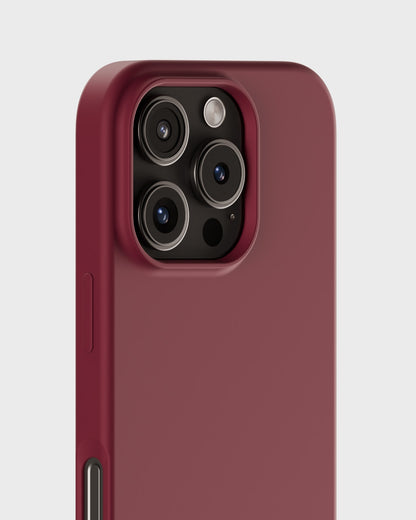 holdit iPhone 16 Pro Max Mobile Case Silicone Red Velvet_max V1188-MA108-10846-1