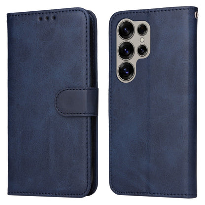 Compatible with Samsung S25 Ultra PU Leather Wallet Case Blue Samsung Multiple Colors V1188-MA108-11271-1