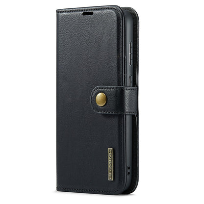 Magnetic Wallet for Compatible with Samsung Galaxy S25 Edge Black Case 2-in-1 with Card Holder V1188-MA108-11395-1