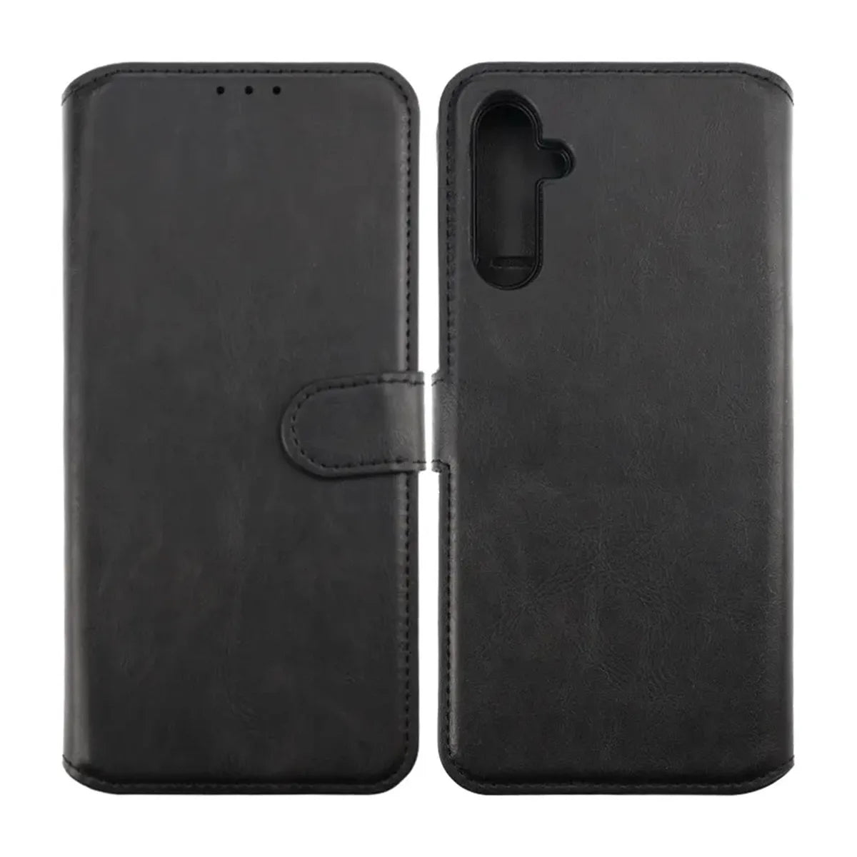 Compatible with Samsung Galaxy A54 5G Magnetic Wallet Case Black Compatible V1188-MA108-11563-1