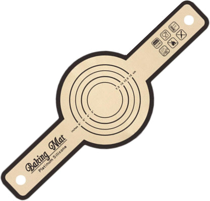 Silicone Dough Mat with Precise Scale Foldable Bread Rolling Kneading Baking Mat V1188-MA108-13346-1