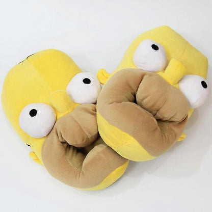 Simpson Slippers Funny Plush Warm Winter Indoor Slippers V1188-MA108-15154-1