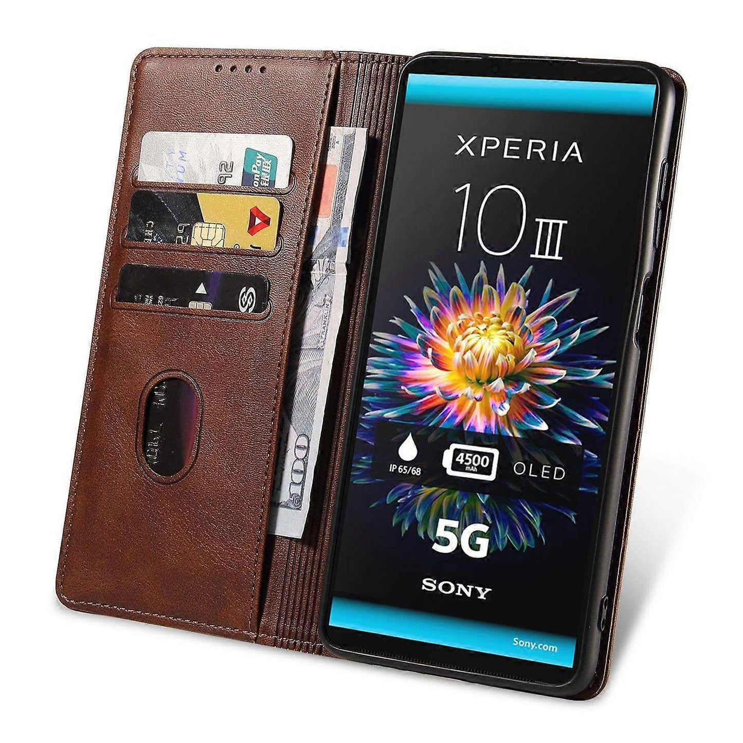 Compatible with Sony Xperia 10 III 5G Mobile Case - Perfect Brown-max Brown V1188-MA108C-02474-4