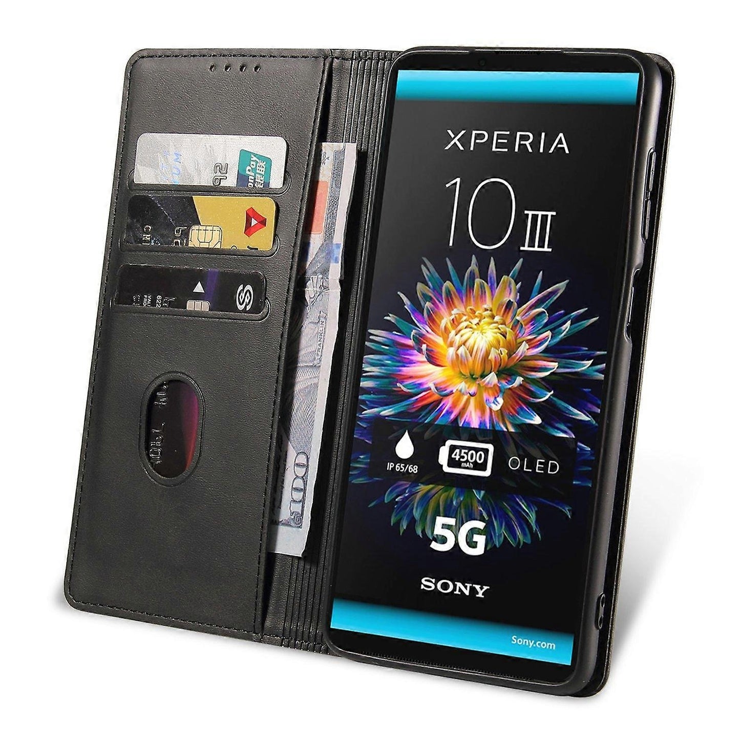 Compatible with Sony Xperia 10 III 5G Mobile Case - Perfect Black-max Black V1188-MA108C-02474-6