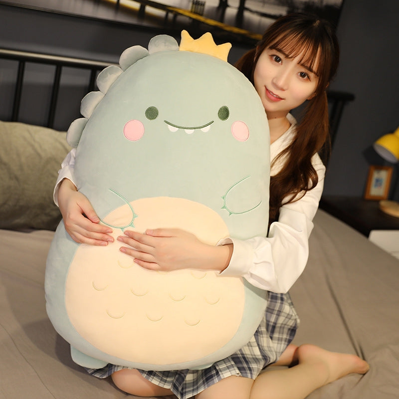 Squishmallow Kawaii Plush Pillow Doll 80cm Dinosaur Unicorn Rabbit Soft Stuffed Animal V1188-MA108C-05037-9