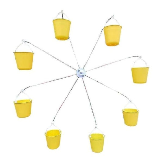 Bird Feeder Carousel Toy With Water Bottle and Food Dish V1188-MA108C-06124-1