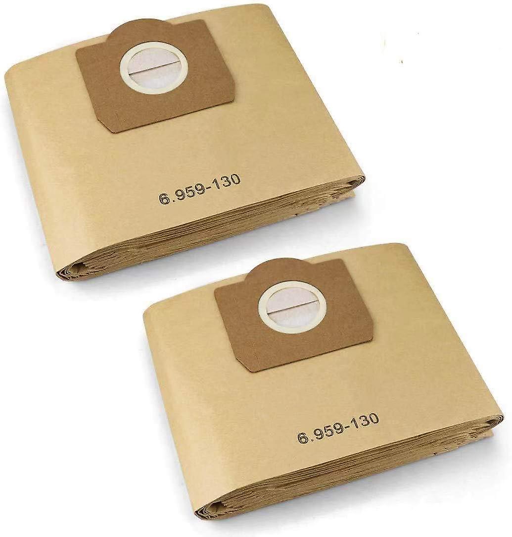 10-pack vacuum cleaner bags for Karcher 6.959-130.0 filter bags A 2201/2204/2504 V1188-MA60-02183-1