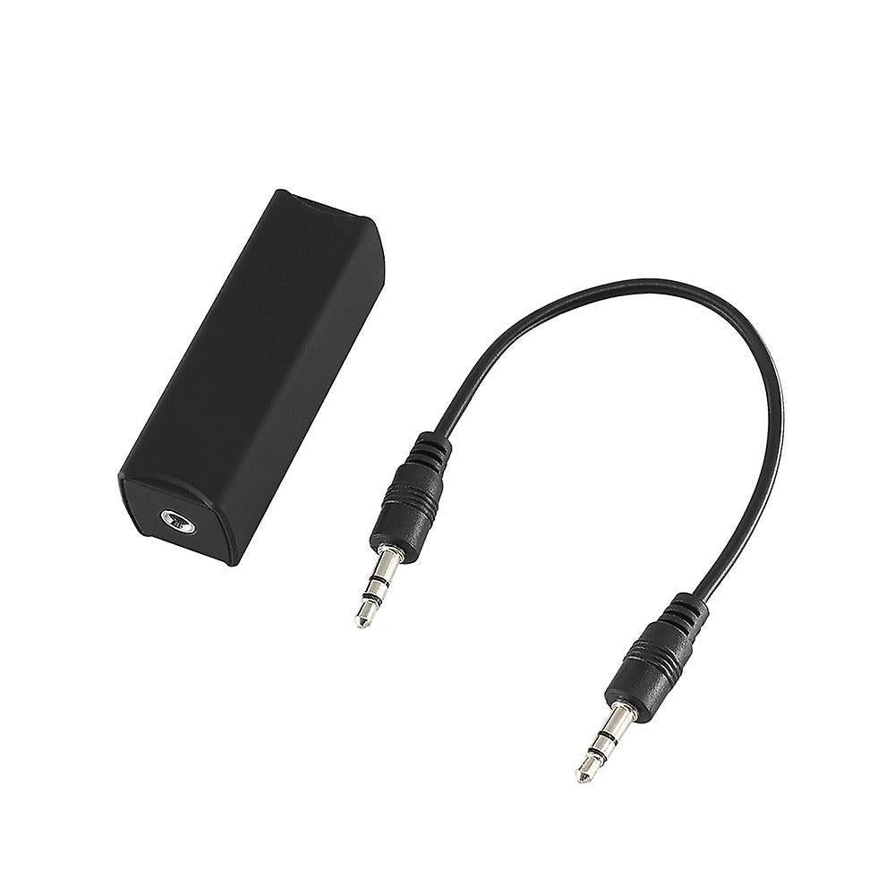 Ground Loop Noise Isolator Effectively Eliminates Audio Noise for Car Stereo System Home Speaker with 3.5mm V1188-MA60-03819-1