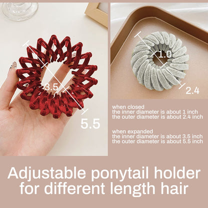 Magic Hair Clip Bird's Nest Flat Ponytail Lazy Hair Clip V1188-MA60-06028-1