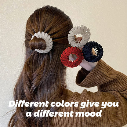Magic Hair Clip Bird's Nest Flat Ponytail Lazy Hair Clip V1188-MA60-06028-1