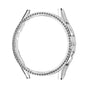 Compatible with Samsung Galaxy Watch 6 5 4 40mm 44mm Case PC Clear Bumper with Diamond Coating for Single Row V1188-MA60-12805-6