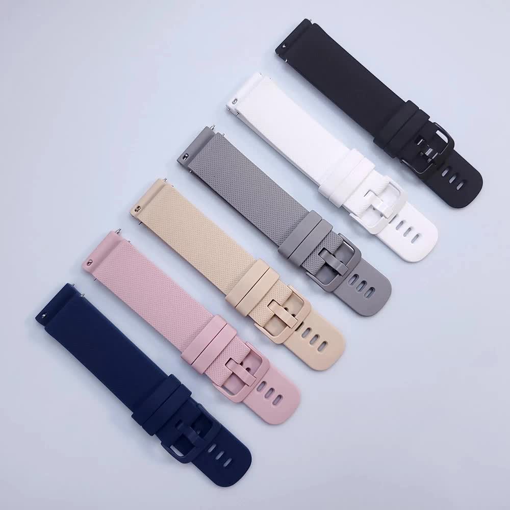Silicone Strap Compatible with Garmin Venu 3 Forerunner 265 255 245 Vivoactive 4 Venu Sq 2 Plus 22mm Army V1188-MA60-12822-1