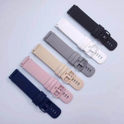 Silicone Strap Compatible with Garmin Venu 3 Forerunner 265 255 245 Vivoactive 4 Venu Sq 2 Plus 22mm Army V1188-MA60-12822-1