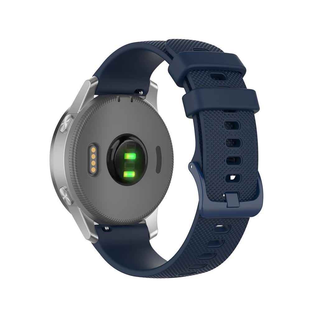 Silicone Strap Compatible with Garmin Venu 3 Forerunner 265 255 245 Vivoactive 4 Venu Sq 2 Plus 22mm Army V1188-MA60-12822-1
