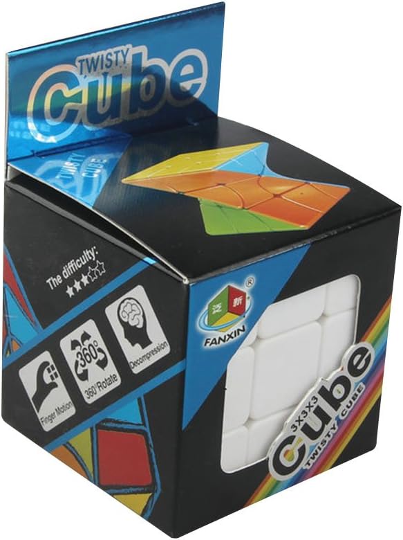 Rubik's Cube 3X3 Puzzle Colorful Rubik's Cube Twist Puzzle Rubik' V1188-MA60-15898-1