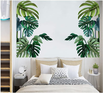 Tropical Green Plant Wall Sticker DIY Decorative Sticker for Home V1188-MA60-17223-1