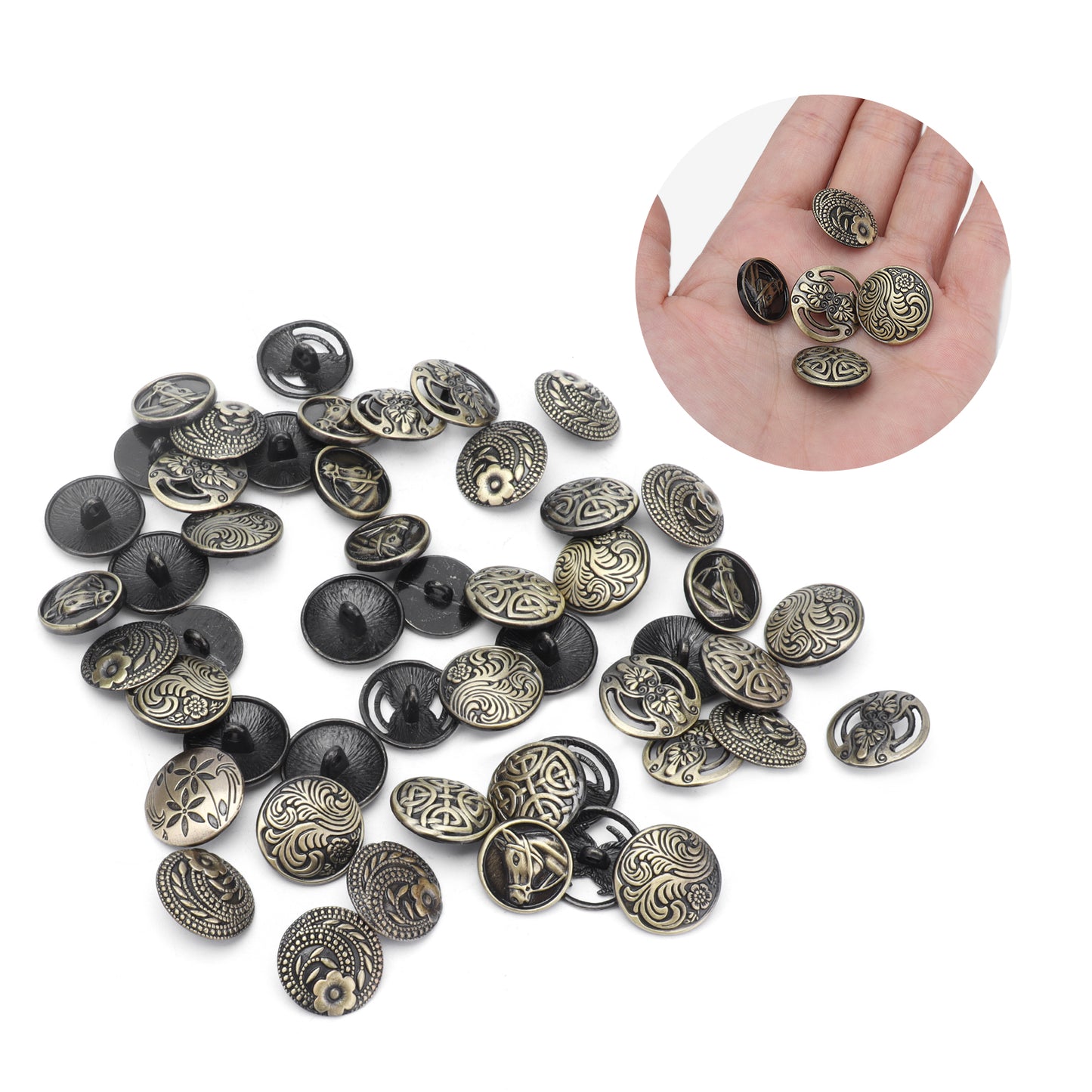 Baseball cap washed full cap fringed sun hat men and women Blue Blue V1188-MA60-20451-1