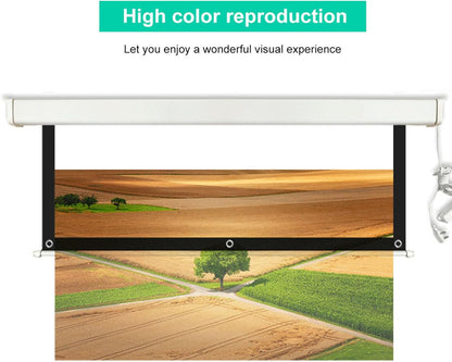 Portable 100 Inch 16:9 Projector Screen Foldable Home Theater Indoor Outdoor Movie Screen V1188-MA60-21640-1